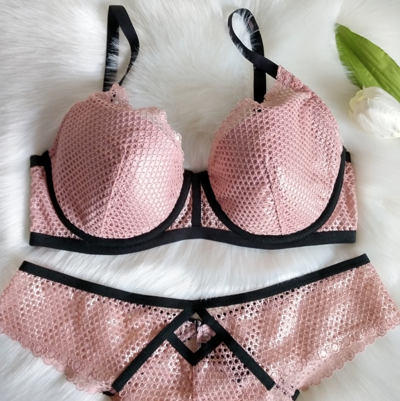 VICTORIA'S SECRET BRA 36D + PANTY L - Picture 2 of 5